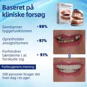 Fuldt tandproteser Sæt 🦷🦷💃Avancerede selvjusterende tandlæge Materialer (⏰Begrænset tidsrabat sidste 30 minutter⏰) - Image 3