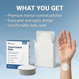 Tremor Control Patch 2026 | Drug-Free Hand Support - Image 4