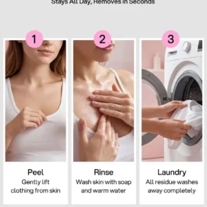 Professional Body Adhesive Sweat & Water Resistant Stain-Free Easy to Remove - Image 4
