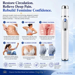 Advanced Acoustic Shockwave Therapy System | Deep Tissue & Pain Relief - Image 2