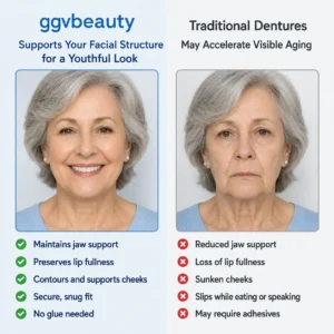 Custom-Fit Dentures | Lightweight At-Home Solution - Image 7