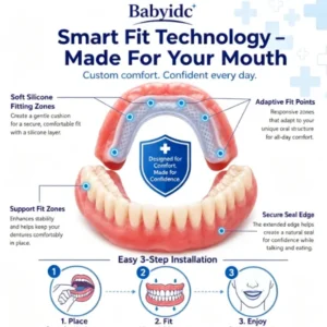 Custom-Fit Dentures for Everyday Comfort - Image 2