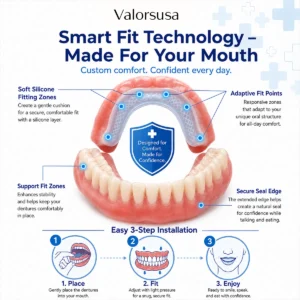 Custom-Fit Dentures for Everyday Comfort - Image 2