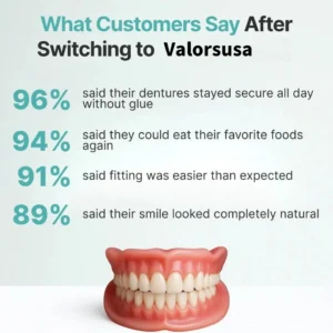 Custom-Fit Instant Smile Dentures – Natural Looking Comfort Fit - Image 8