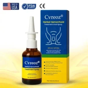 Cvreoz Herbal Hemorrhoid Treatment Anal Spray - Image 5