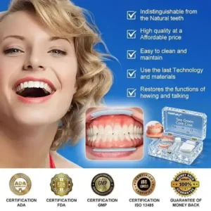DarkFairy Custom-Fit Suction Dentures - Image 4