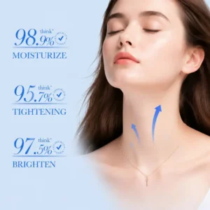 Instant Neck Firming Cream with 5-Ball Roller & Retinol - Image 4