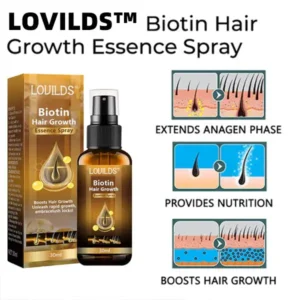 （🔥LAST DAY SALE-80% OFF) Biotin Premium Hair Growth Serum - Image 3