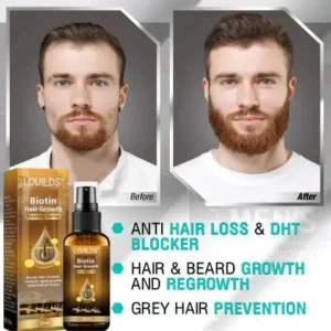（🔥LAST DAY SALE-80% OFF) Biotin Premium Hair Growth Serum - Image 6