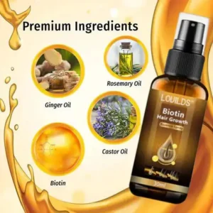 （🔥LAST DAY SALE-80% OFF) Biotin Premium Hair Growth Serum - Image 7