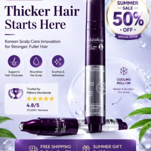 Maiakoo Hair Thickening Scalp Serum Roll On Treatment