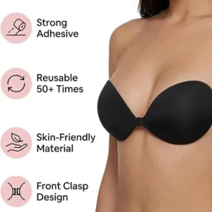 Maiakoo Strapless Adhesive Push-Up Bra - Image 3