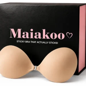 Maiakoo Strapless Adhesive Push-Up Bra - Image 9