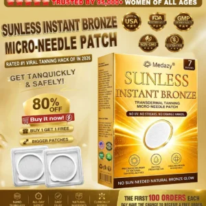 Sunless Tanning Microneedle Patch - | DHA-Free