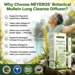 NEYEROS Botanical Mullein Lung Cleanse Diffuser