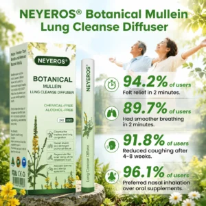 NEYEROS Botanical Mullein Lung Cleanse Diffuser - Image 9