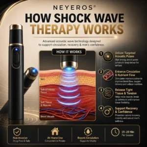 Ultrasonic Shock Wave Therapy Massager for Deep Tissue Relief - Image 4