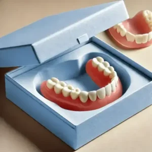 Vaxflite Full Denture Set (Top & Bottom) - Custom Fit Oral Prosthetic - Image 3