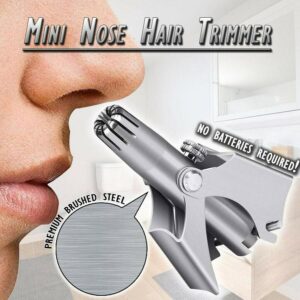 Portable Manual Nose and Ear Hair Trimmer