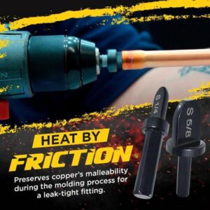 Swaging Tool Drill Bit (6pc Set) - Image 2