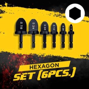 Swaging Tool Drill Bit (6pc Set) - Image 4