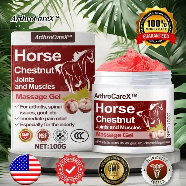 Horse Chestnut Joints and Muscles Massage Gel