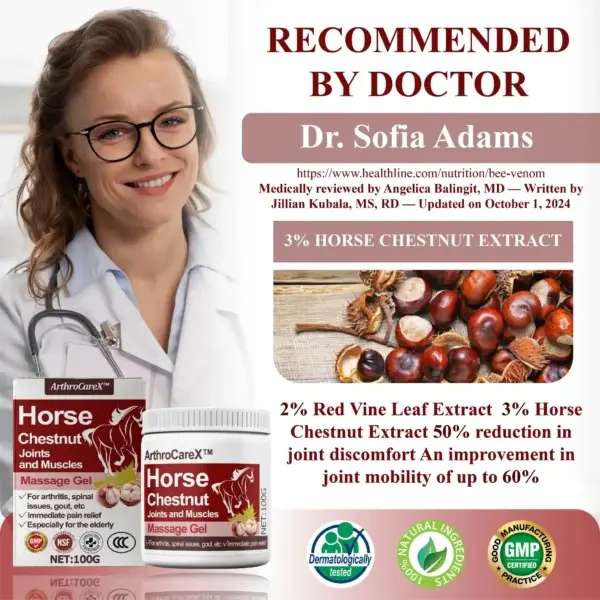Horse Chestnut Joints and Muscles Massage Gel - Image 5