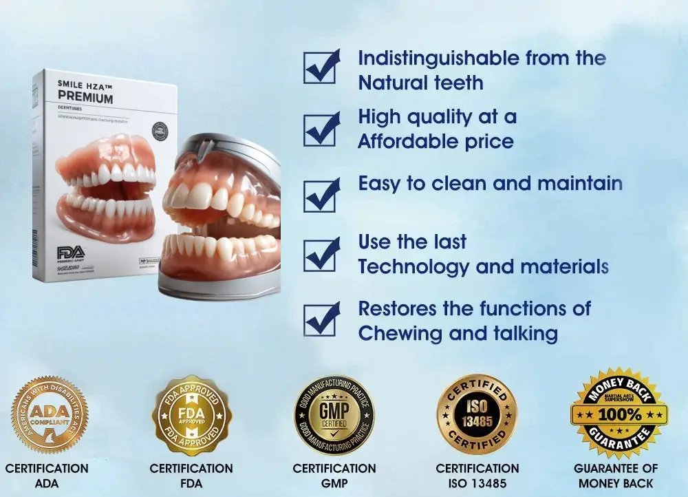 Full Denture Set🦷🦷💃Advanced Self-Adjusting Dental Materials (⏰Limited time discount last 30 minutes⏰) - Image 15