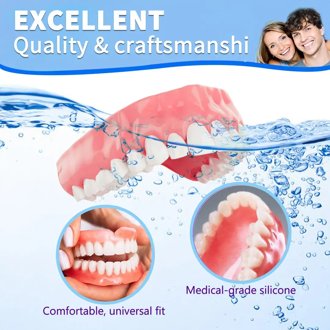 Full Denture Set🦷🦷💃Advanced Self-Adjusting Dental Materials (⏰Limited time discount last 30 minutes⏰) - Image 9