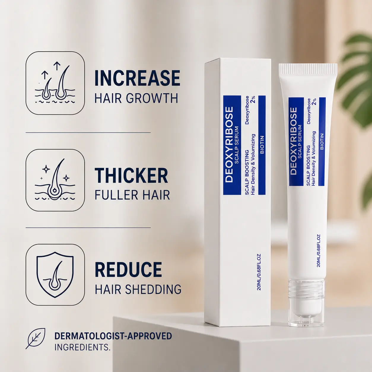 Deoxyribose Scalp Serum