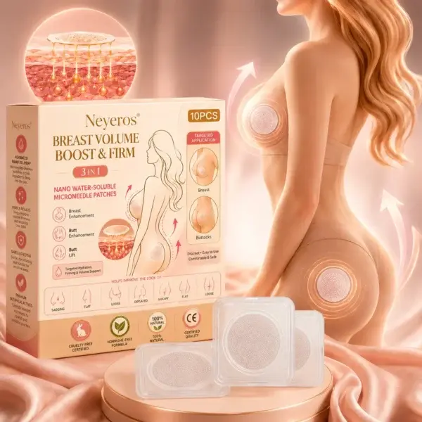 Breast Enhancement Nano Microneedle Patch | Targeted Bust & Glute Care - Image 2