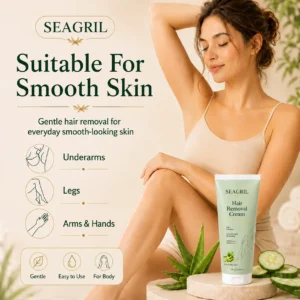 Natural Gentle Hair Removal Cream