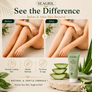 Natural Gentle Hair Removal Cream - Image 3