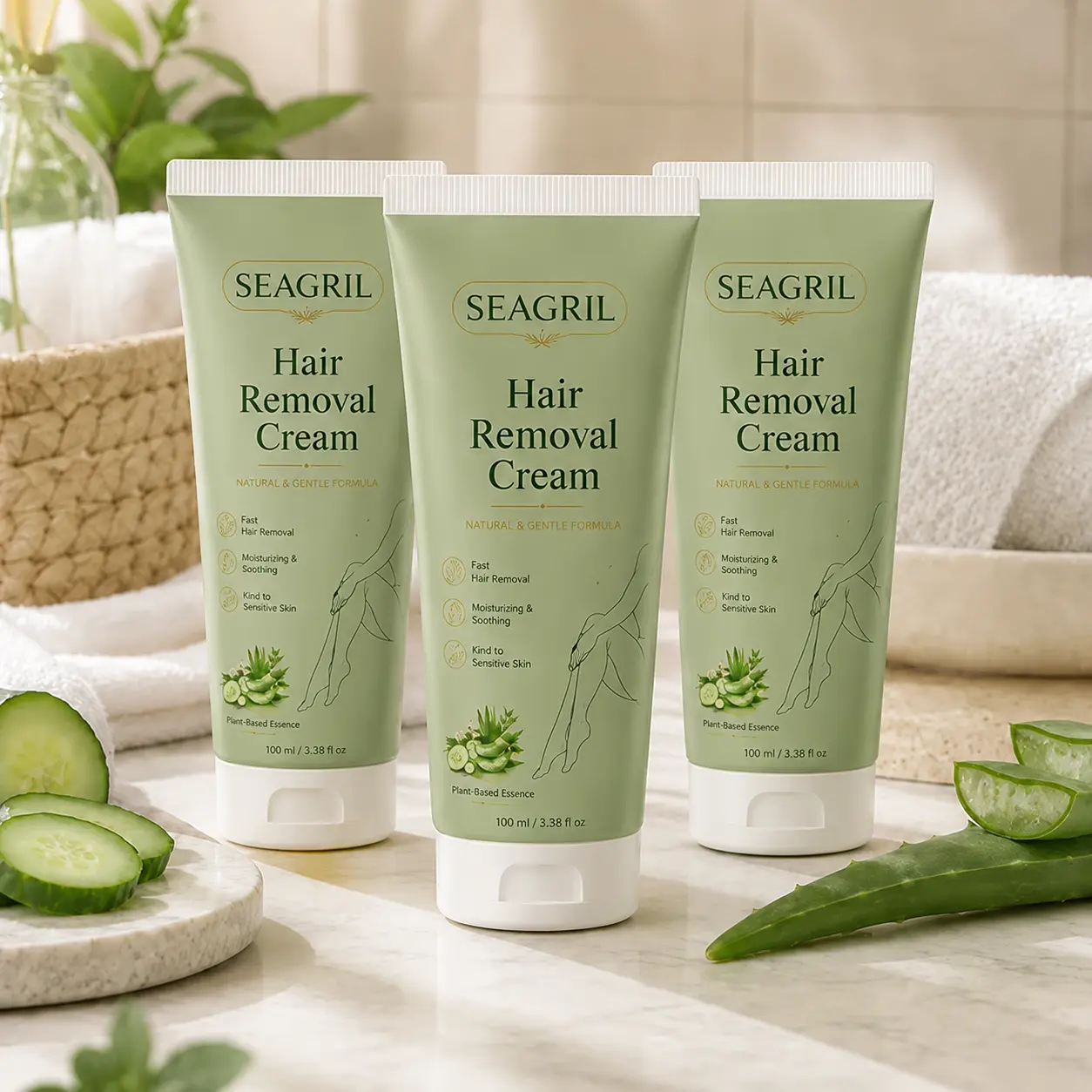 Natural Gentle Hair Removal Cream - Image 4