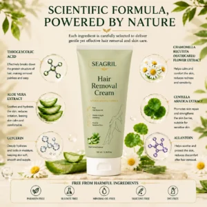 Natural Gentle Hair Removal Cream - Image 9