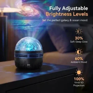 360° Smart Holographic Starry Sky Projector - Image 3