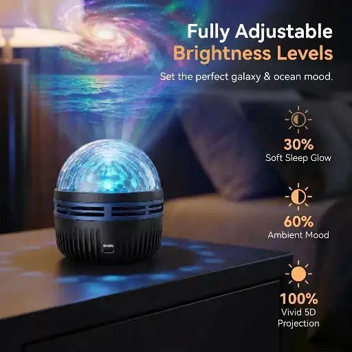 360° Smart Holographic Starry Sky Projector - Image 3