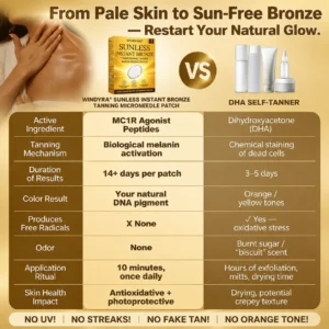 𝑶𝒇𝒇𝒊𝒄𝒊𝒂𝒍 𝑺𝒕𝒐𝒓𝒆 | ☀️☀️ 𝐒𝐮𝐧𝐥𝐞𝐬𝐬 𝐍𝐚𝐭𝐮𝐫𝐚𝐥 𝐆𝐥𝐨𝐰 𝐓𝐚𝐧𝐧𝐢𝐧𝐠 𝐌𝐢𝐜𝐫𝐨𝐧𝐞𝐞𝐝𝐥𝐞 𝐏𝐚𝐭𝐜𝐡 🇺🇸 (𝐉𝐮𝐬𝐭 𝐨𝐧𝐜𝐞 𝐚 𝐝𝐚𝐲) 𝐕𝐢𝐬𝐢𝐛𝐥𝐞 𝐁𝐫𝐨𝐧𝐳𝐞 𝐆𝐥𝐨𝐰 𝐢𝐧 𝟕 𝐃𝐚𝐲𝐬 ✅ 𝐍𝐨 𝐔𝐕, 𝐍𝐨 𝐎𝐫𝐚𝐧𝐠𝐞, 𝐍𝐨 𝐒𝐭𝐫𝐞𝐚𝐤𝐬, 𝐍𝐨 𝐃𝐇𝐀, 𝐍𝐨 𝐌𝐞𝐬𝐬. - Image 6