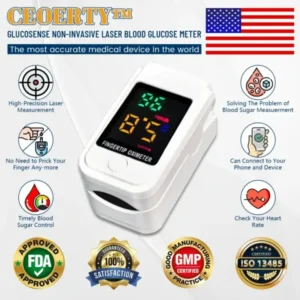 Alternative view of Winter Sale GlucoSense Non-Invasive Laser Blood Glucose Meter